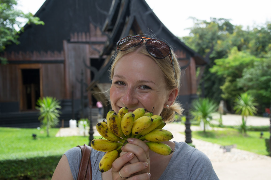 Bananen in Chiang Rai, Thailand