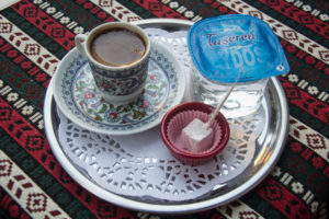 Kahve türkischer Mokka in Istanbul, Türkei