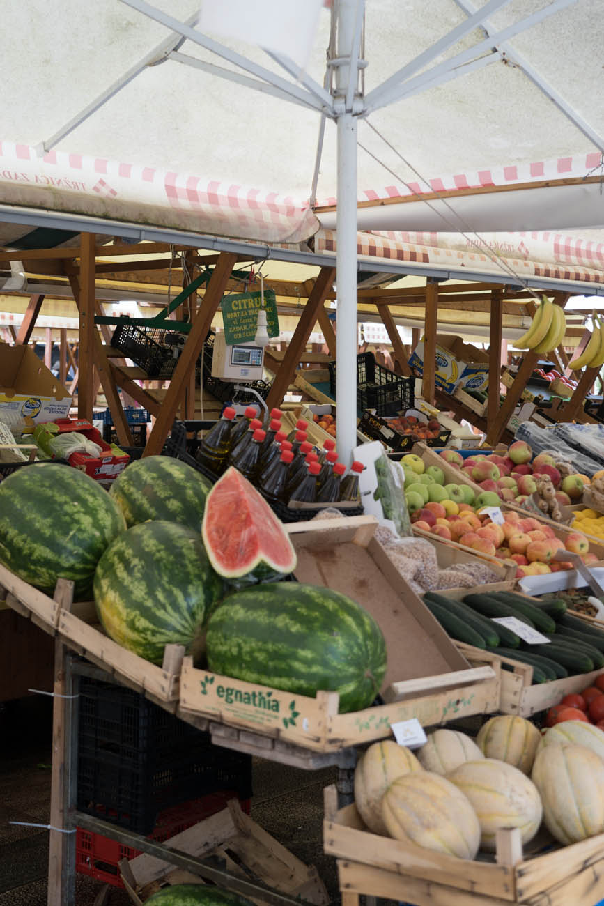 Marktstand in Zadar