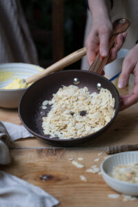 geröstete Mandelblättchen