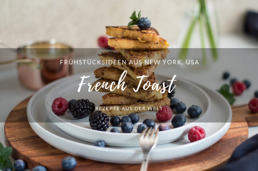French Toast mit Vanillesoße, USA