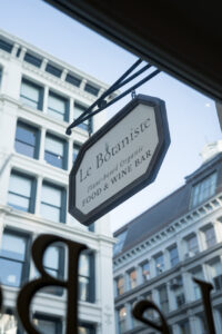 Türschild Le Botaniste