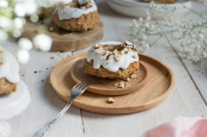 Rezept Bananenkuchen mit Haselnuss Gugelhupf glutenfrei laktosefrei Gugelhupfkuchen mit Zuckerguss