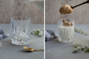 Rezept Dalgona Coffee Glas mit Kaffee