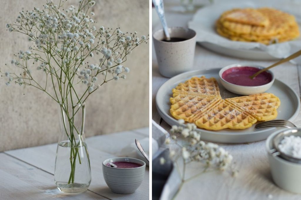 Rezept: Karotten-Waffeln - www.glutenfreiumdiewelt.de