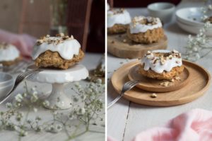 Rezept Bananenkuchen mit Haselnuss Gugelhupf glutenfrei laktosefrei Gugelhupfkuchen mit Zuckerguss
