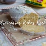 Stücke mit glutenfreiem und laktosefreiem Zitronengras Kokos Kuchen