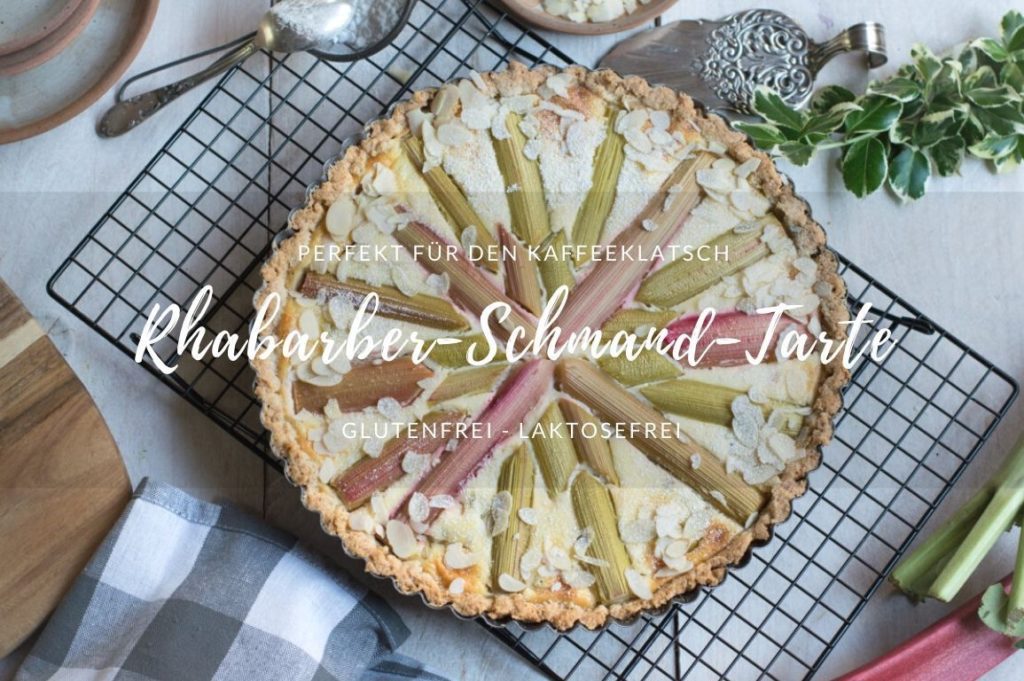 Rhabarber-Schmand-Tarte Rhabarber-Schmand-Tarte glutenfrei laktosefrei Rezept
