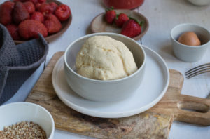 Der glutenfreie Topfenknödelteig