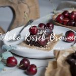 Rezept für glutenfreie und laktosefreie Schoko-Kirsch-Brownies