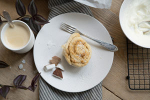 Kokos-Schnecken aus Hefeteig
