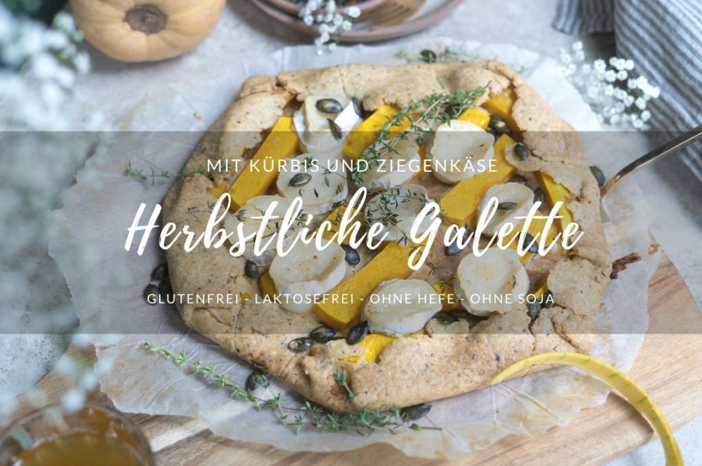 Galette mit Kürbis und Ziegenkäse