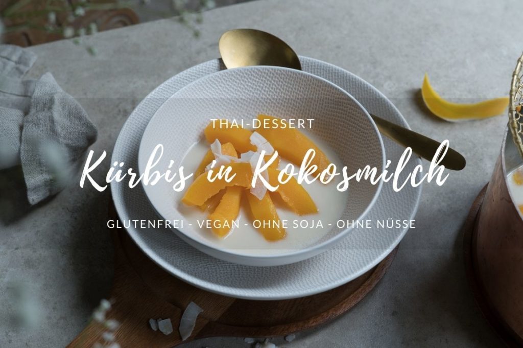 Kürbis in Kokosmilch