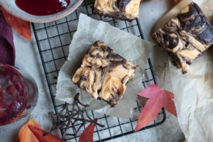 Süßkartoffel-Cheesecake-Brownies