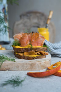 Herbstliches Smörgåsar - glutenfrei natürlich.