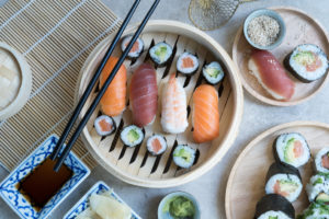 Sushi gibt es auch glutenfrei!