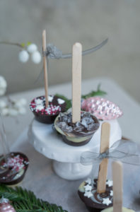 Schokololli für heiße Schokolade