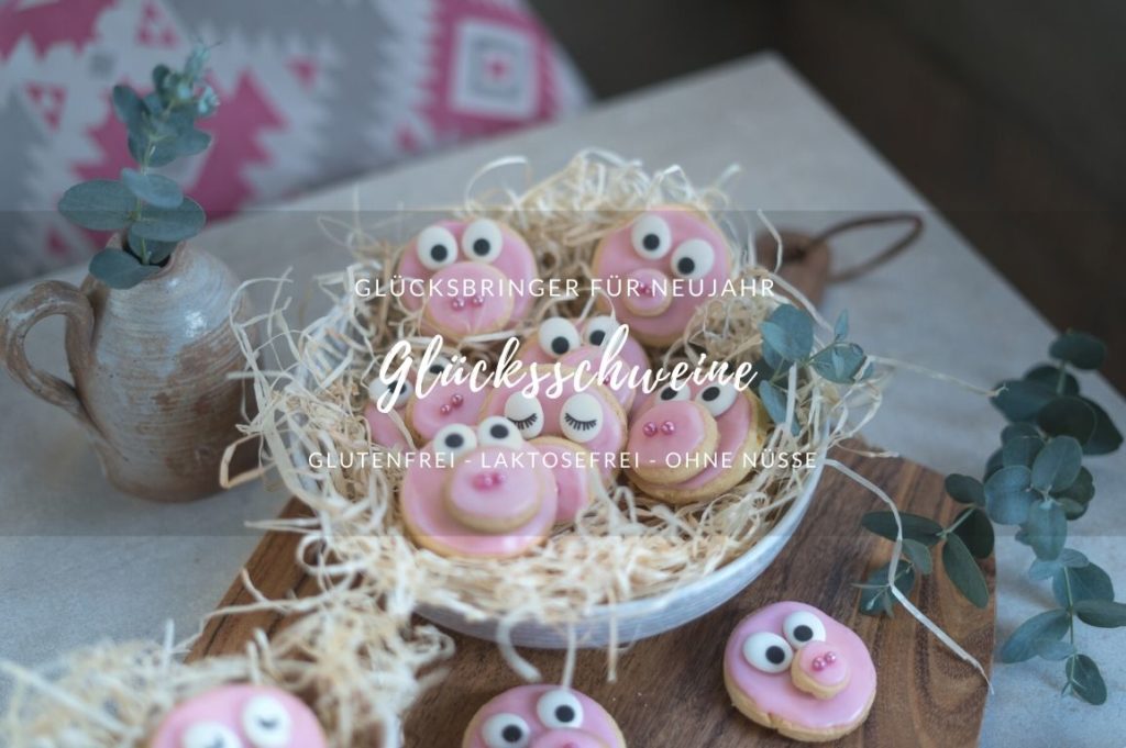 Rezept: glutenfreie Glücksschweine als Cookieteig