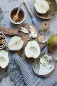 Überbackene Birnen passen überall zu!