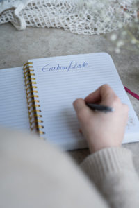 Eine Einkaufsliste kann helfen!