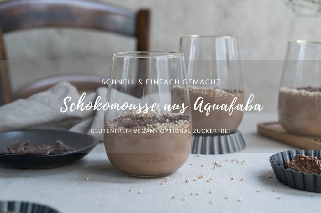 Schokomousse aus Aquafaba