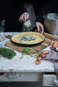 Füllung für die Grünkohl Tarte