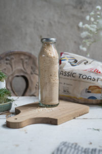 Paniermehl aus Brotresten