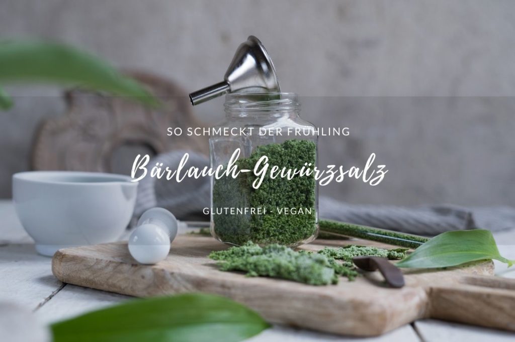 Bärlauch-Gewürzsalz Bärlauchsalz