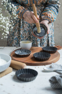 Vorbereitung der Tartelette-Förmchen
