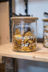 getrocknete Mangostreifen