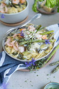 Tagliatelle mit Spargelsoße