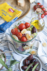 Gnocchi-Salat Greek Style