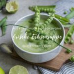 Rezept: frische Erbsensuppe