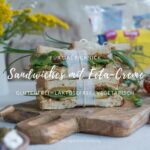 Sandwiches glutenfrei mit Feta-Creme