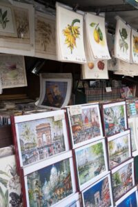 Antikladen Flohmarkt Paris, Frankreich