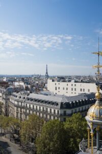 Aussicht Printemps Haussmann, Paris