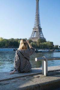 Seine und Eiffelturm, Paris