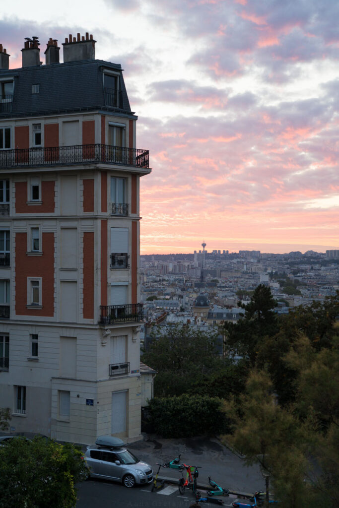 Sonnenaufgang Montmartre, Paris