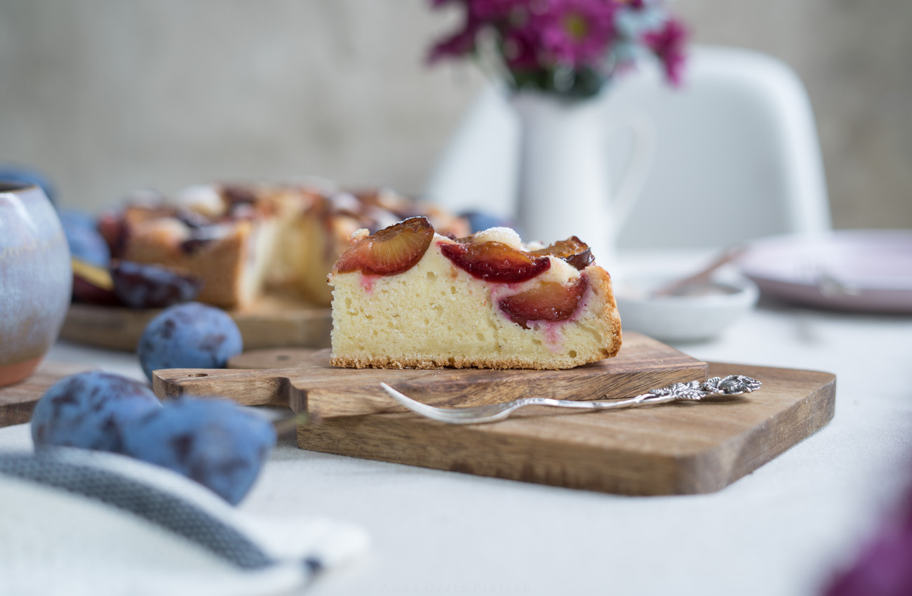 Rezept: glutenfreier Zwetschgenkuchen