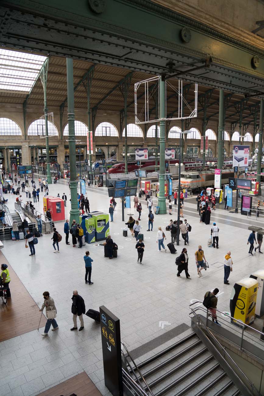 Empfangshalle Gare du Nord, Paris