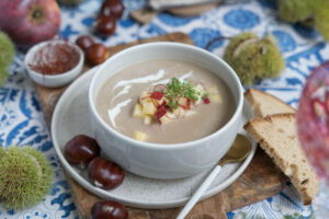 Rezept: Maronensuppe glutenfrei, laktosefrei