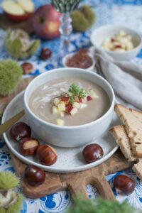 Maronensuppe - glutenfrei, vegetarisch