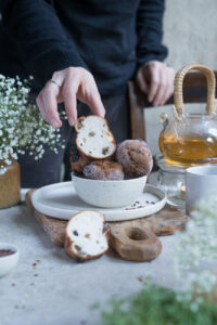 glutenfreie Oliebollen, Hefeteig