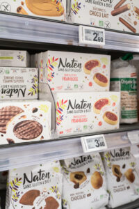 glutenfreie Kekse, Franprix Supermarkt, Paris
