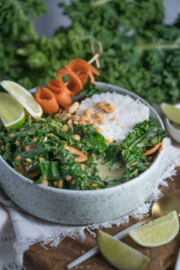 Grünkohl-Curry, glutenfrei, vegan