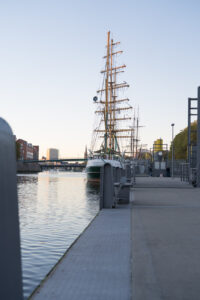 Segelboot, Martinsanleger Bremen