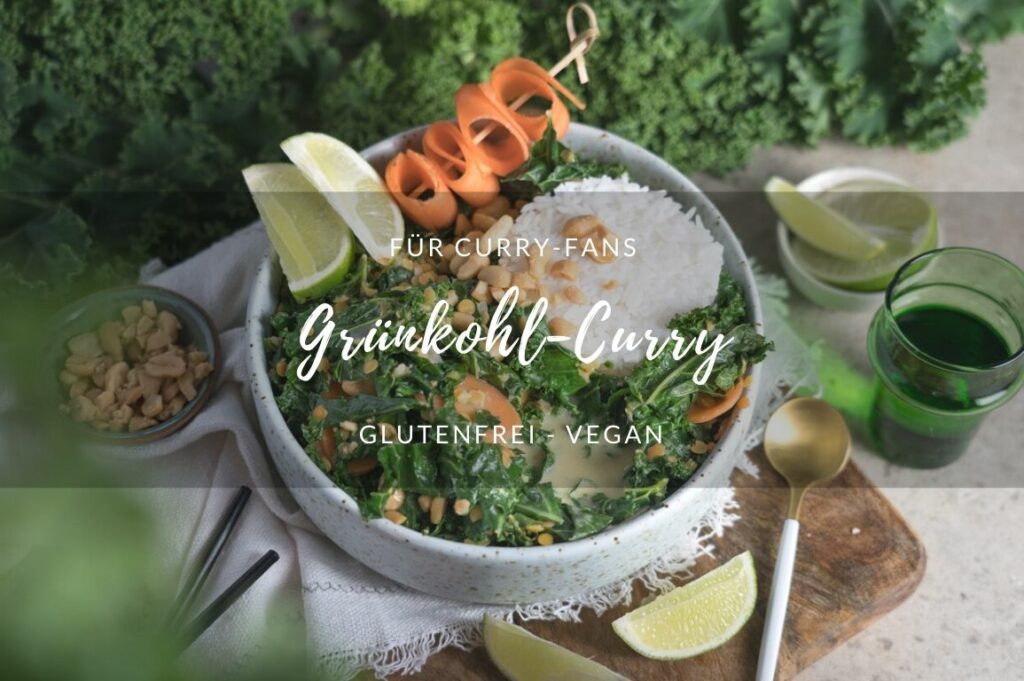 Grünkohl-Curry mit Kokosmilch Grünkohl-Curry, vegan