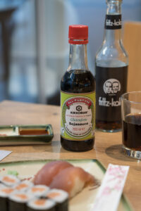 glutenfreie Sojasoße, Kagi Kichi Fusion Kitchen, Bremen