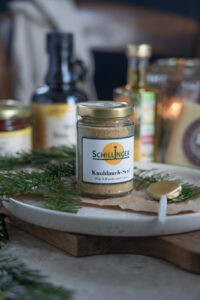 Knoblauch Senf ist super für das Dressing!