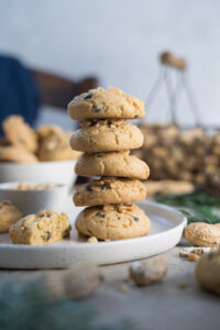 Erdnussbutter Kekse, glutenfrei